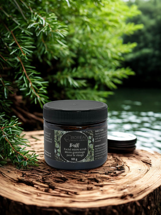 Micro gommage pour le visage Buff