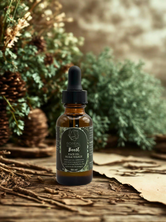 Huile pour le visage Boost